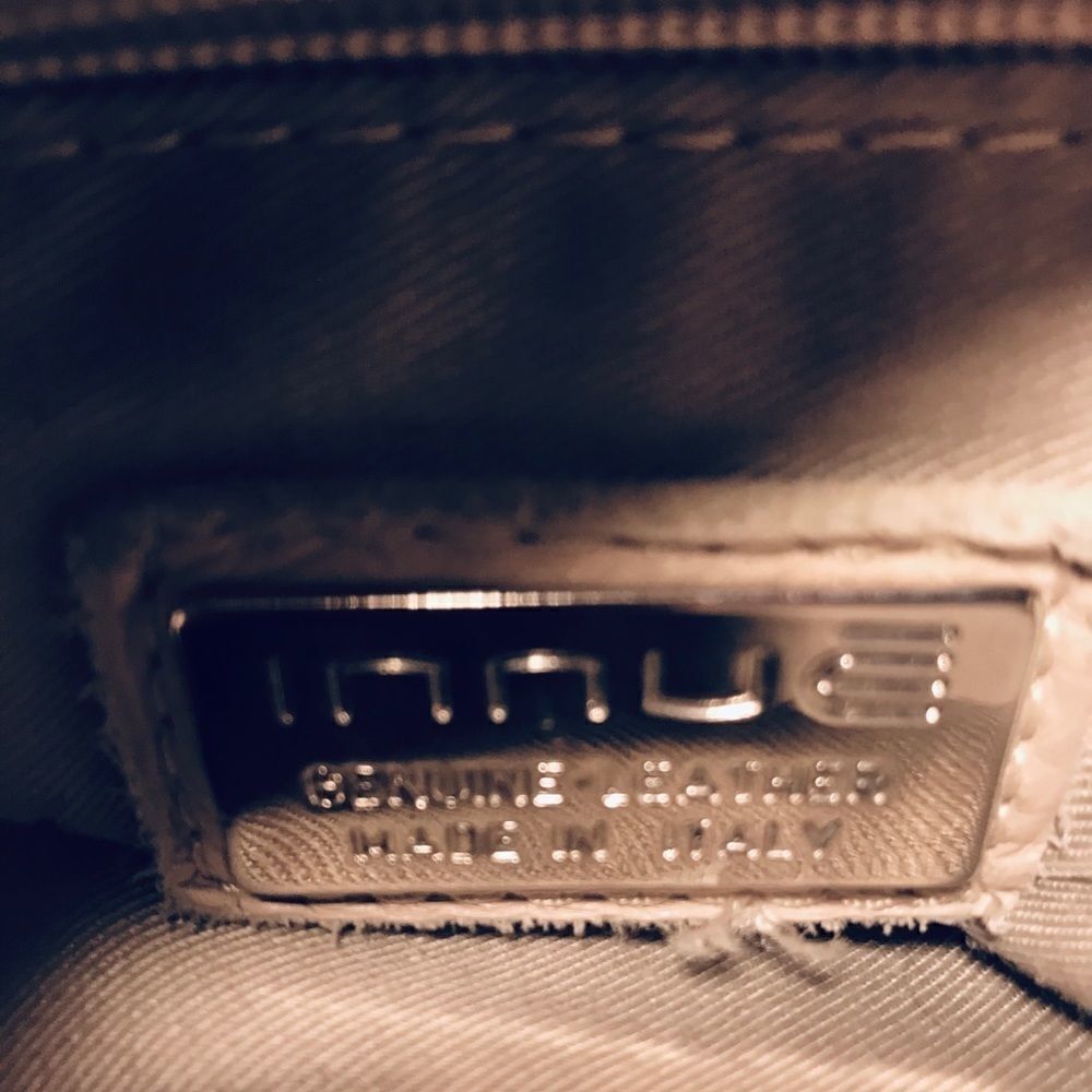 INNUE Tan Leather Italian Handbag - Picture 5 of 5